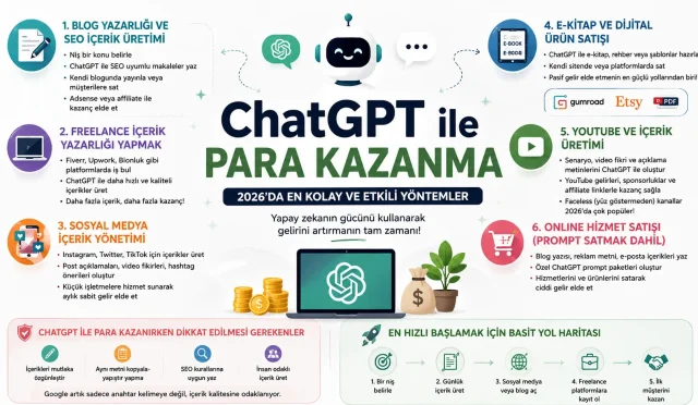 ChatGPT ile Para Kazanma