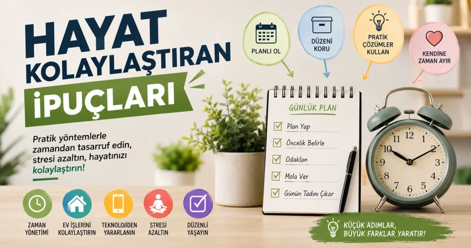 Hayat Kolaylaştıran İpuçları