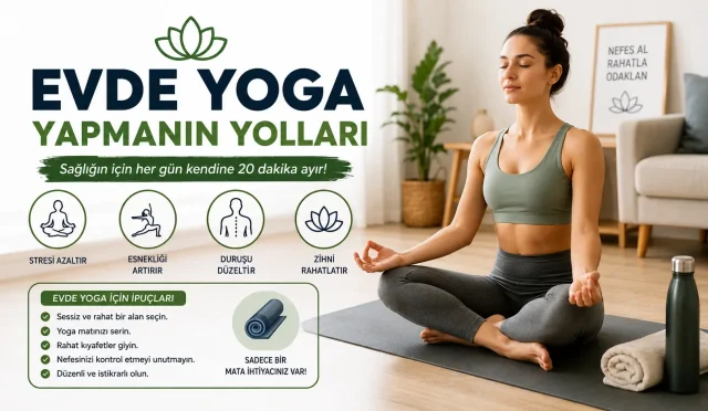 evde yoga yapma