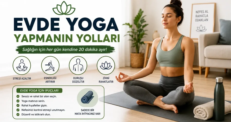 evde yoga yapma