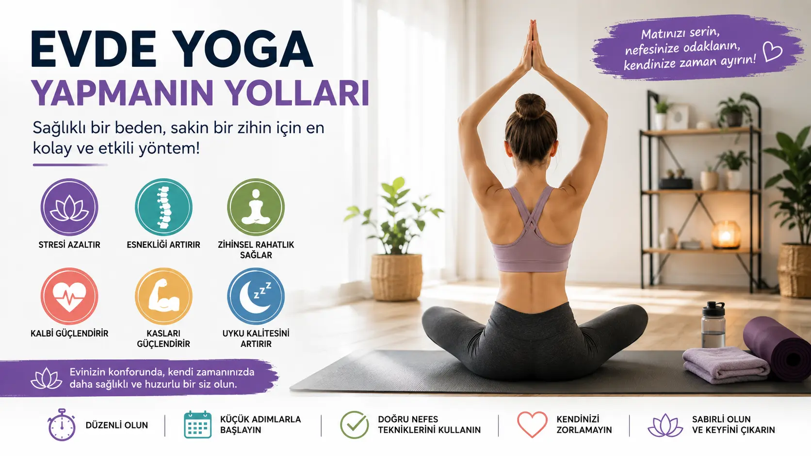 evde yoga yapılır mı?