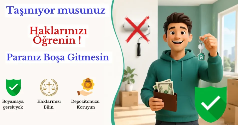 Evden Çıkarken Boya Badana Yapmak Zorunlu mu