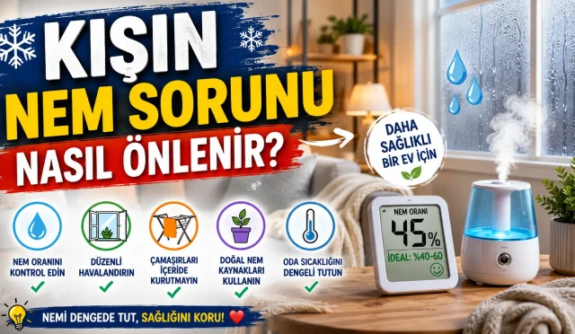Kışın Nem Sorunu Nasıl Önlenir