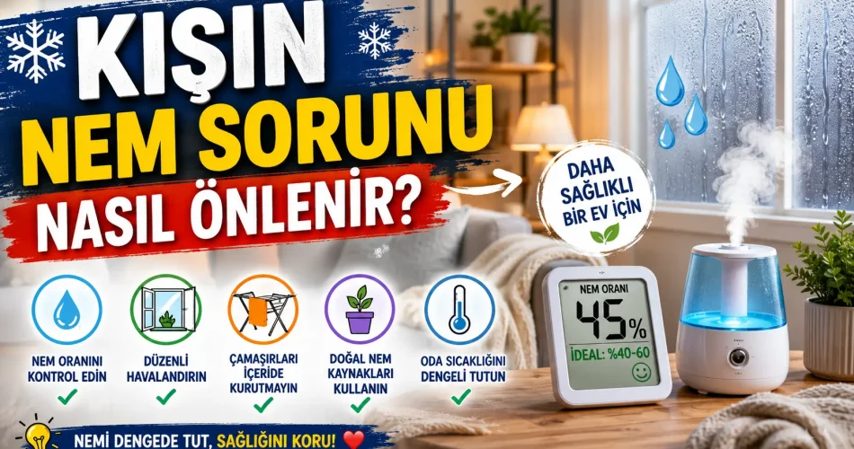Kışın Nem Sorunu Nasıl Önlenir