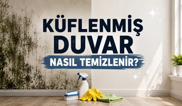 Küflenmiş Duvar Nasıl Temizlenir