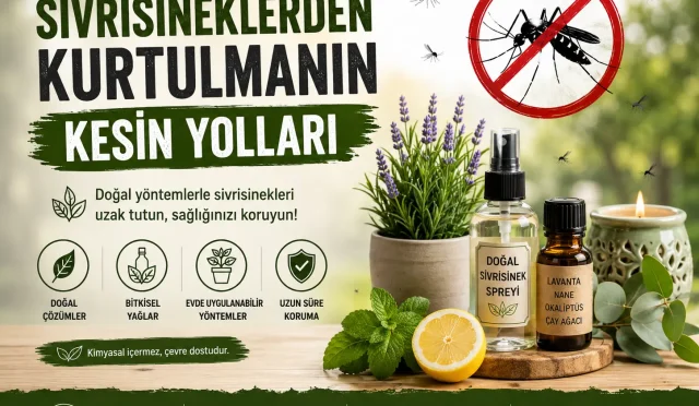 Sivrisineklerden Kurtulmanın Kesin Yolları