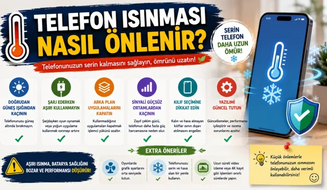 Telefon Isınması Nasıl Önlenir