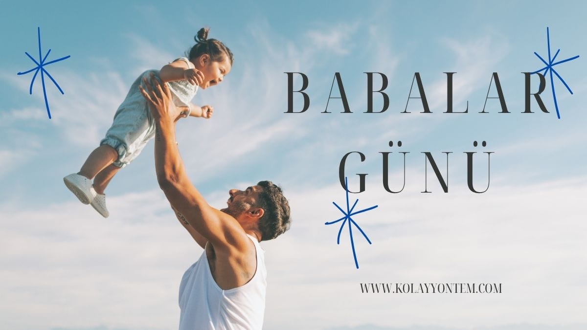 Babalar Günü’nde birlikte zaman geçiren baba ve çocuk