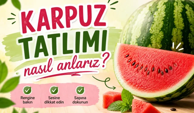 karpuz tatlı mı nasıl anlaşılır