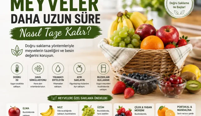 meyveler daha uzun süre nasıl taze kalır